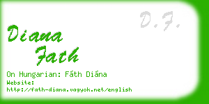 diana fath business card